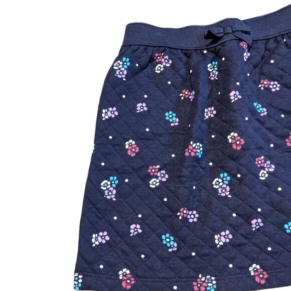 GYMBOREE Back to Blooms Navy Floral Skirt Girls 10 - Picture 5 of 8